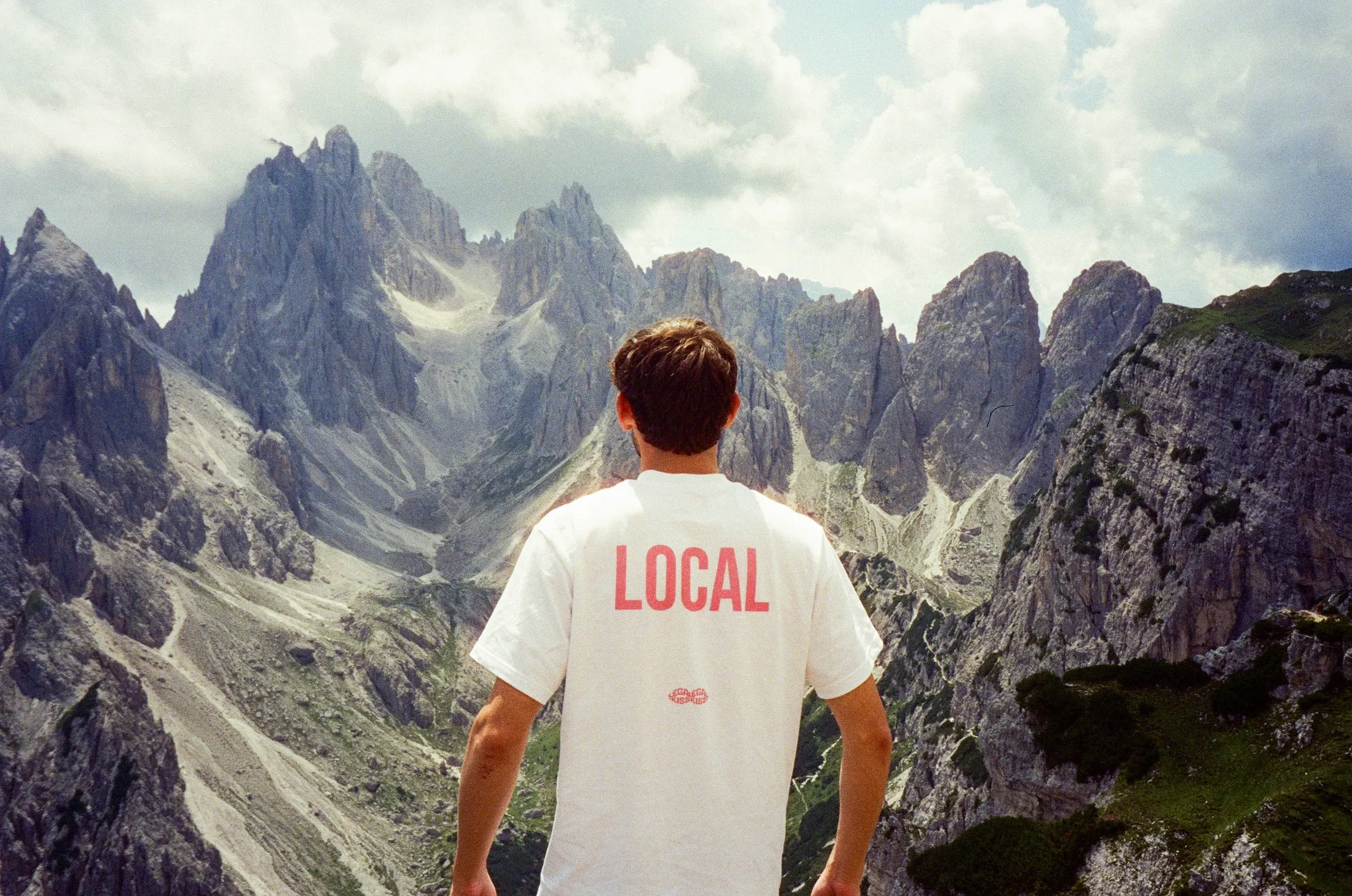 LEGAL KISS — Dolomites, LOCAL tee